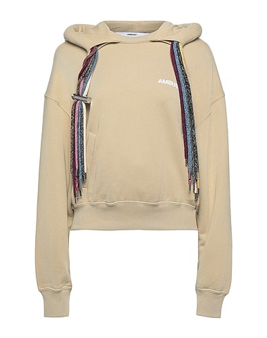 AMBUSH Felpa Beige 100% Cotone, Poliestere