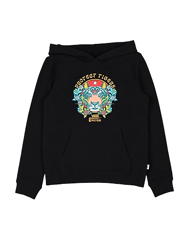 VANS Sweatshirt GR VANS X PROJECT CAT CLASSIC FIT PULLOV
 Black 80% Cotton, 20% Polyester