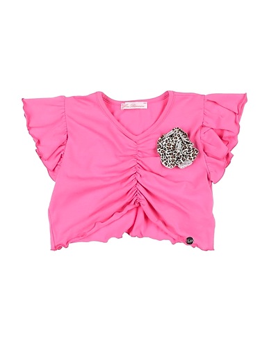 MISS BLUMARINE T-Shirt Fuchsia 94% Baumwolle, 6% Elastan