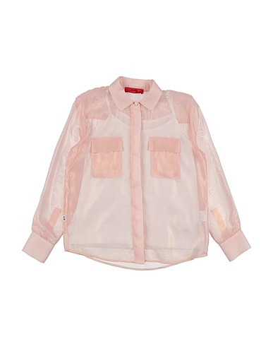 JIJIL JOLIE Solid color shirts & blouses Pink 100% Polyester