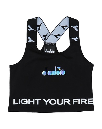 DIADORA Soutien-gorge Noir 100% Coton