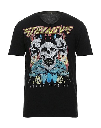 BRIAN DALES T-shirt Black 100% Cotton