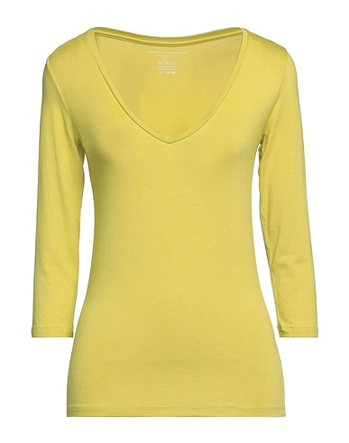 MAJESTIC FILATURES T-shirt Lime green 94% Viscose, 6% Elastane