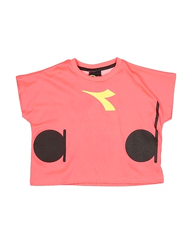 DIADORA T-shirt Fuchsia 100% Cotton