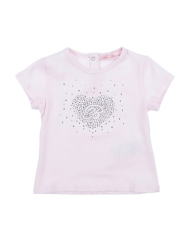 MISS BLUMARINE T-shirt Rosa chiaro 94% Cotone, 6% Elastan