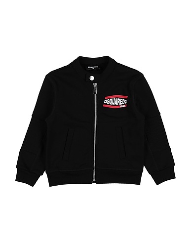 DSQUARED2 Felpa Nero 100% Cotone
