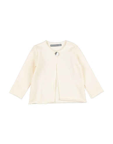 MINIMU' Cardigan Cream 96% Cotton, 4% Elastane