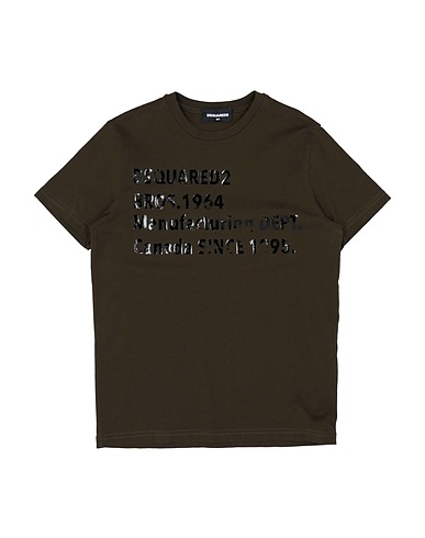 DSQUARED2 T-shirt Military green 100% Cotton