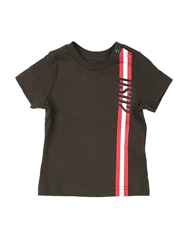 DSQUARED2 T-shirt Dark green 100% Cotton