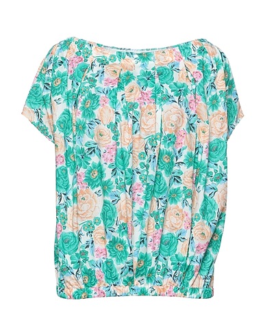 JUCCA Top Turquoise 97% Cotton, 3% Elastane