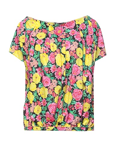 JUCCA Top Jaune 97% Coton, 3% Élasthanne