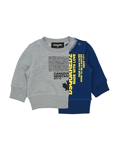 DSQUARED2 Sweatshirt Midnight blue 100% Cotton