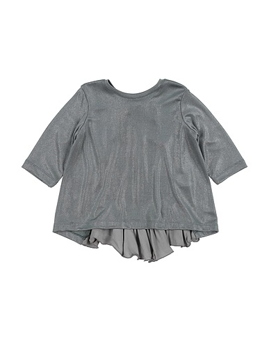 CAFFÉ D'ORZO T-shirt Slate blue 95% Polyester, 5% Elastane
