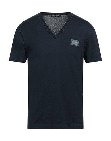 DOLCE&GABBANA T-shirt Blu notte 100% Cotone