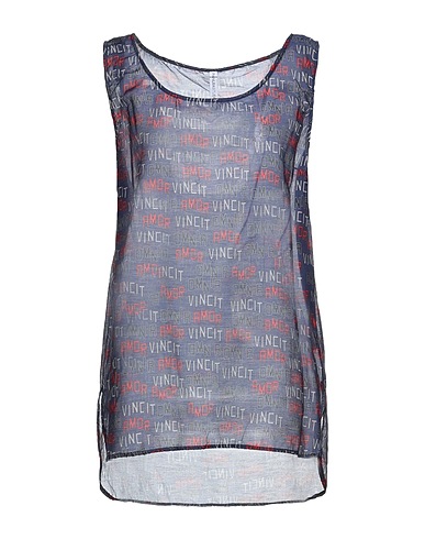 PIANURASTUDIO Top Midnight blue 73% Cotton, 27% Elastane