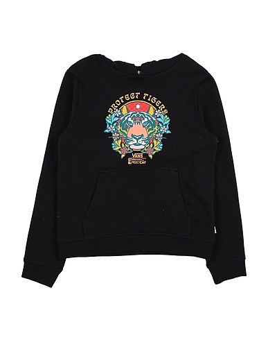 VANS Sweatshirt Black 80% Cotton, 20% Polyester