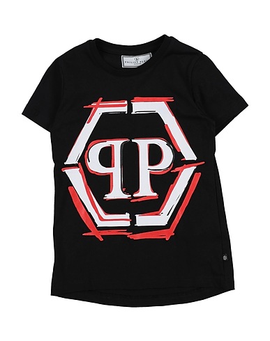 PHILIPP PLEIN T-shirt Black 100% Cotton
