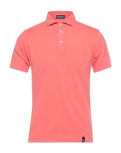 DRUMOHR Polo shirt Salmon pink 100% Cotton