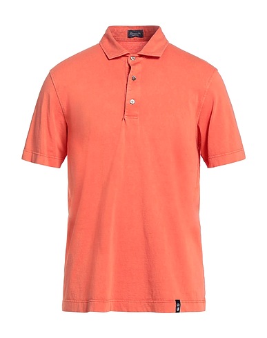DRUMOHR Poloshirt Orange 100% Baumwolle