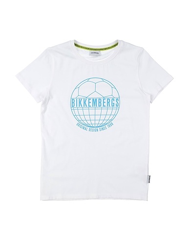 BIKKEMBERGS T-shirt White 100% Cotton