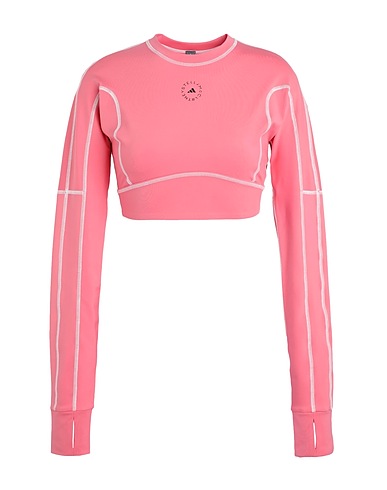 ADIDAS by STELLA McCARTNEY Crop top ASMC TST CROP
 Coral 79% Recycled polyester, 21% Elastane