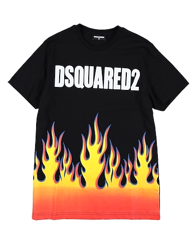 DSQUARED2 T-shirt Black 100% Cotton