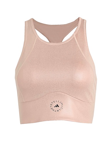 ADIDAS by STELLA McCARTNEY Athletic tops ASMC CROP SH
 Blush 79% Recycled polyester, 21% Elastane