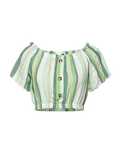 VANESSA SCOTT Top Verde 84% Viscosa, 16% Lino