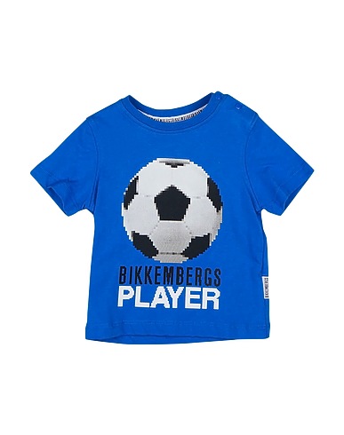 BIKKEMBERGS T-shirt Blue 100% Cotton