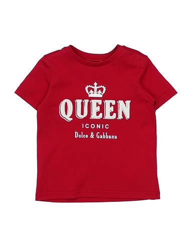 DOLCE&GABBANA T-shirt Burgundy 100% Cotton