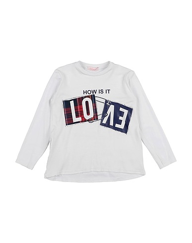 ALEXIA by MANUELL & FRANK T-shirt White 92% Viscose, 8% Elastane