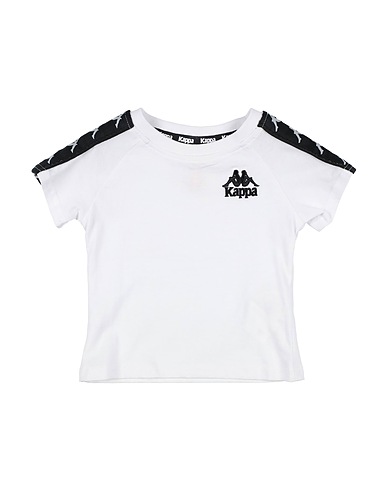 KAPPA T-shirt Bianco 100% Cotone