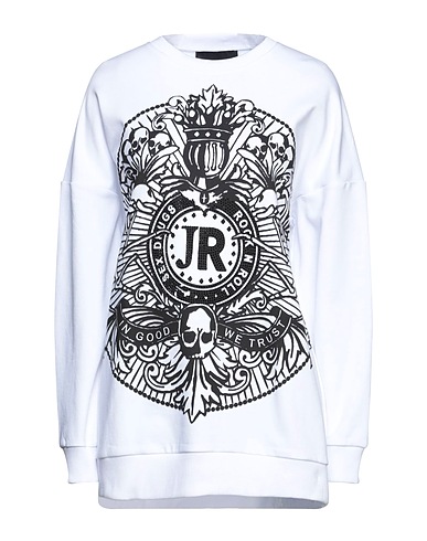 JOHN RICHMOND Sweatshirt White 100% Cotton