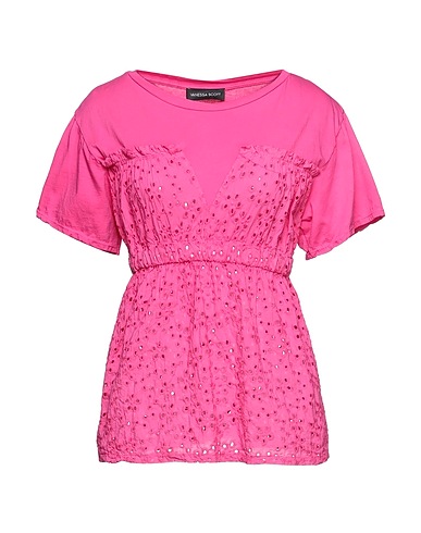 VANESSA SCOTT T-shirt Fuchsia 100% Cotton