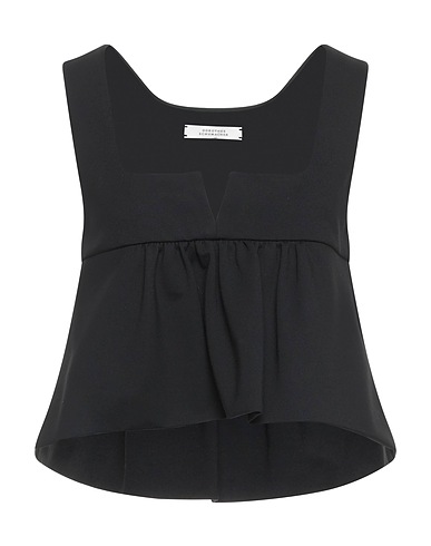 DOROTHEE SCHUMACHER Top Black 67% Viscose, 28% Polyamide, 5% Elastane