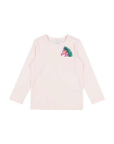 STELLA McCARTNEY KIDS T-Shirt Rosa 100% Baumwolle