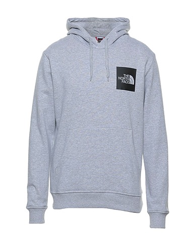 THE NORTH FACE Hooded track jacket  M FINE HOODIE
 Light grey 90% Cotton, 10% Polyester