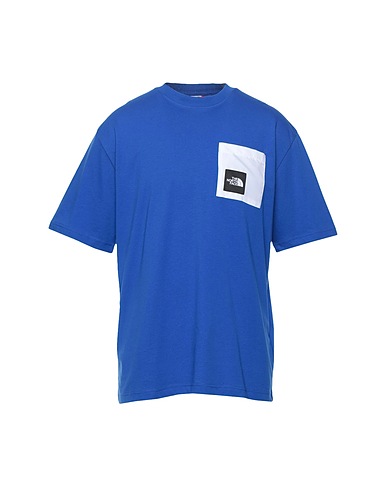 THE NORTH FACE T-shirt M BB SR PKT TEE
 Blue 100% Cotton