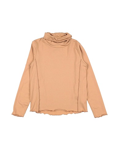 L:Ú L:Ú by MISS GRANT T-shirt Cammello 62% Poliestere, 33% Viscosa, 5% Elastan
