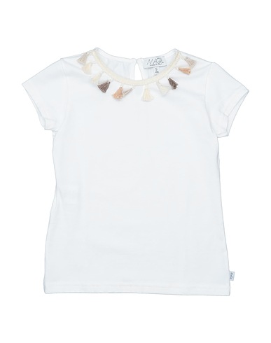 MAGIL T-shirt White 93% Cotton, 7% Elastane