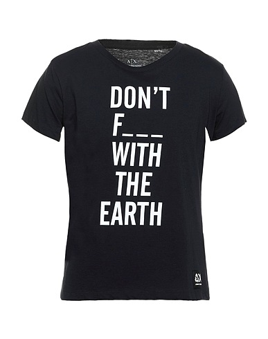 ARMANI EXCHANGE T-shirt Black 100% Cotton