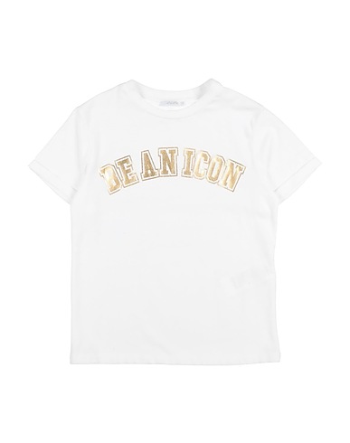 L:Ú L:Ú by MISS GRANT T-shirt White 96% Cotton, 4% Elastane