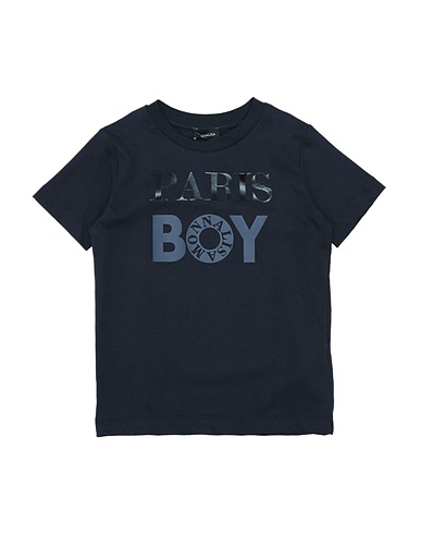 MONNALISA T-shirt Midnight blue 100% Cotton