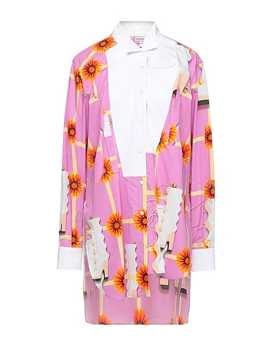 LOEWE Patterned shirts & blouses Mauve 100% Cotton