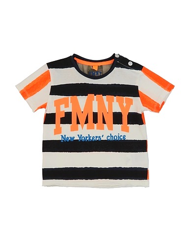 FRED MELLO T-shirt Ivory 100% Cotton