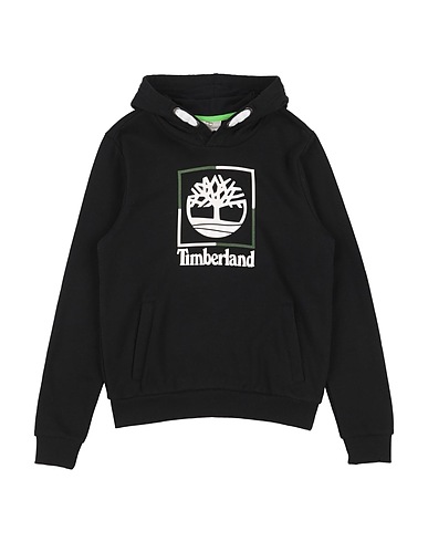 TIMBERLAND Sweatshirt Schwarz 80% Baumwolle, 20% Polyester