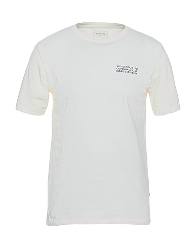 WOOD WOOD | Ivory Men‘s T-shirt | YOOX