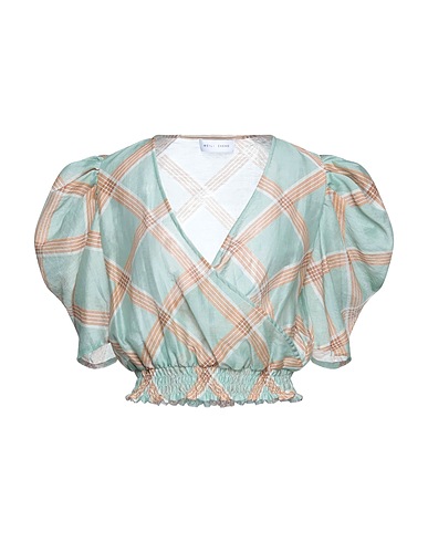 WEILI ZHENG Top Light green 75% Tencel™, 14% Acrylic, 11% Linen