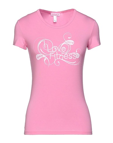 FRANKIE MORELLO T-Shirt Rosa 94% Baumwolle, 6% Elastan