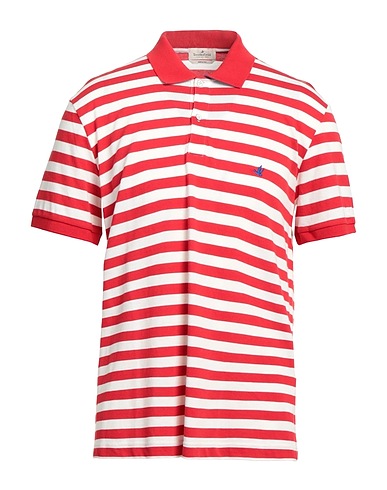 BROOKSFIELD Polo Rosso 100% Cotone